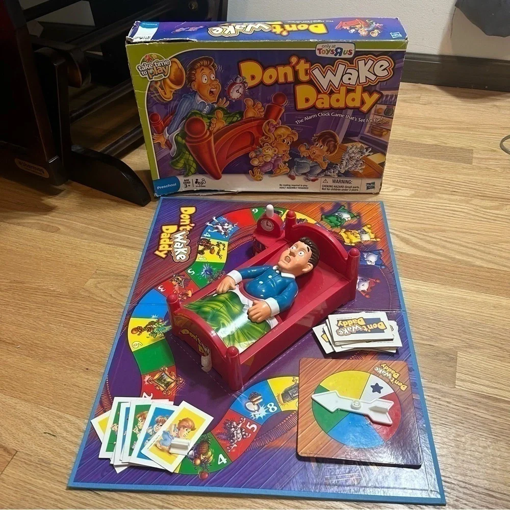 Vintage Don’t Wake Daddy Board Game Toys R Us Kids Toy